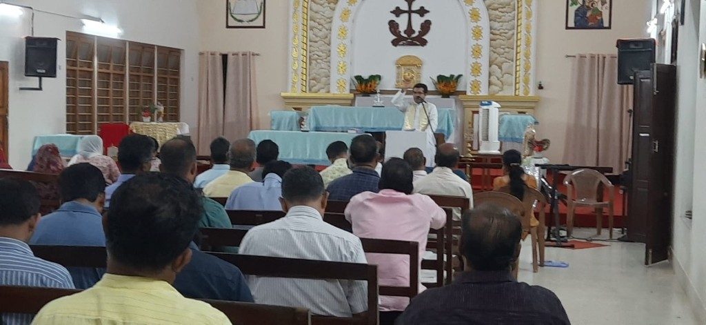 Ayusha Conference 2025 — teaching session in the chapel
