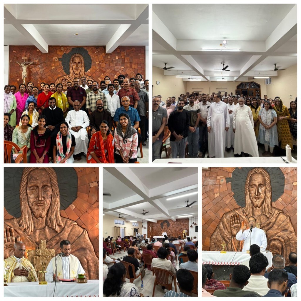 Participants gathered in the chapel at the Unbound Freedom in Christ Conference, Aluva, August 2026